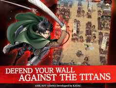 İndir Attack on Titan TACTICS Simülatörler Android için Ekran görüntüsü 2