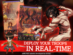 İndir Attack on Titan TACTICS Simülatörler Android için Ekran görüntüsü 3