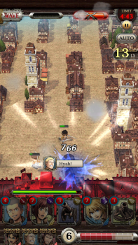 İndir Attack on Titan TACTICS Simülatörler Android için Ekran görüntüsü 7