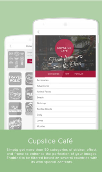İndir Cupslice Photo Editor Fotoğraf Android için Ekran görüntüsü 5