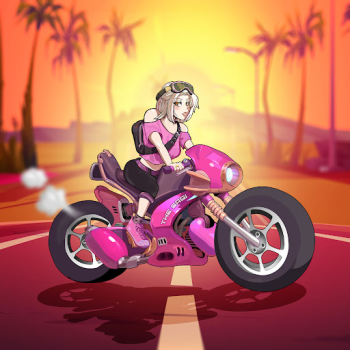 İndir Bike Girls Racing Game 2024 Yarış Android için Ekran görüntüsü 7