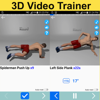 İndir Home Workout - Fit in 28 Days Sağlık & Fitness Android için Ekran görüntüsü 3