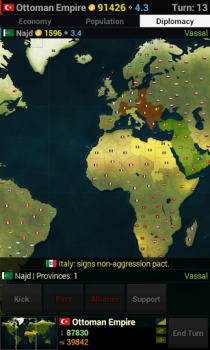 İndir Age of History Lite Stratejiler Android için Ekran görüntüsü 4