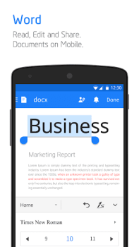 İndir Polaris Office - Edit,View,PDF İş Android için Ekran görüntüsü 2