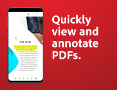 İndir Adobe Acrobat Reader: Edit PDF İş Android için Ekran görüntüsü 2