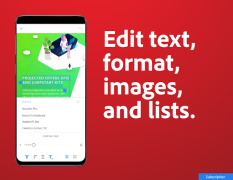 İndir Adobe Acrobat Reader: Edit PDF İş Android için Ekran görüntüsü 6