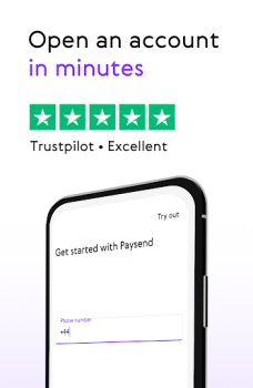 İndir Paysend: para transferi Finans Android için Ekran görüntüsü 5