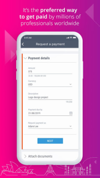 İndir Payoneer Finans Android için Ekran görüntüsü 4