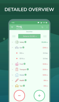 İndir Monefy - Para Yöneticisi Finans Android için Ekran görüntüsü 2