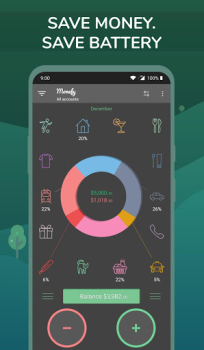 İndir Monefy - Para Yöneticisi Finans Android için Ekran görüntüsü 3