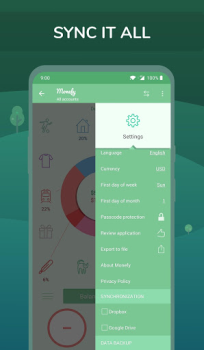 İndir Monefy - Para Yöneticisi Finans Android için Ekran görüntüsü 6