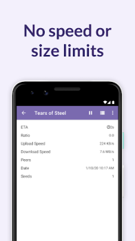 İndir BitTorrent®- Torrent Downloads Video oynatıcılar ve düzenleyiciler Android için Ekran görüntüsü 2