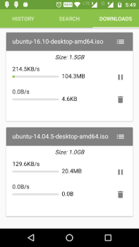 İndir TorrDroid - Torrent Downloader Araçlar Android için Ekran görüntüsü 5