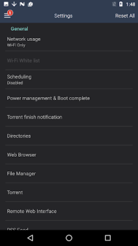 İndir zetaTorrent Araçlar Android için Ekran görüntüsü 7