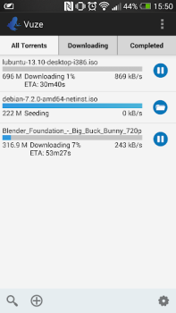 İndir Vuze Torrent Downloader Video oynatıcılar ve düzenleyiciler Android için