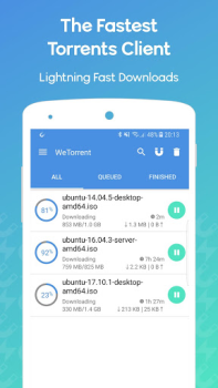 İndir WeTorrent - Torrent Downloader Video oynatıcılar ve düzenleyiciler Android için
