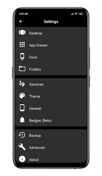 İndir Pear Launcher Özelleştirme Android için Ekran görüntüsü 6