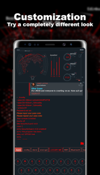 İndir Hacker System Launcher Özelleştirme Android için Ekran görüntüsü 3
