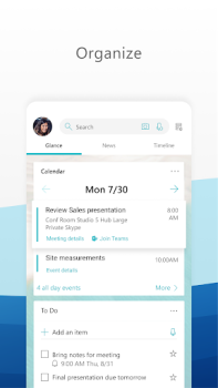 İndir Microsoft Launcher Özelleştirme Android için Ekran görüntüsü 2
