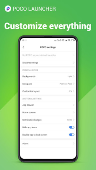 İndir POCO Başlatıcı 2.0 Özelleştirme Android için Ekran görüntüsü 3