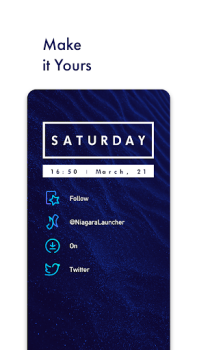 İndir Niagara Launcher ‧ Ana Ekran Özelleştirme Android için Ekran görüntüsü 7