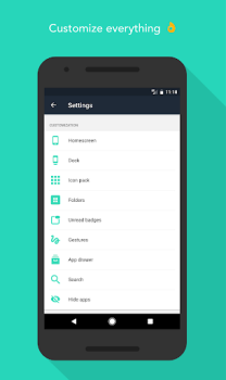 İndir Evie Launcher Özelleştirme Android için Ekran görüntüsü 4