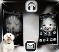 İndir Cute Puppy Launcher Theme Özelleştirme Android için Ekran görüntüsü 3
