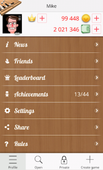 İndir Backgammon Online Masa oyunları Android için Ekran görüntüsü 5