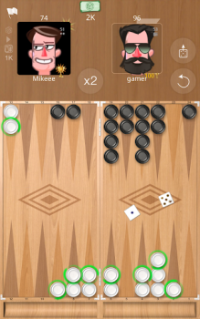 İndir Backgammon Online Masa oyunları Android için Ekran görüntüsü 6