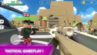 İndir Block Gun 3D: FPS Shooter PvP Eylem Android için Ekran görüntüsü 2