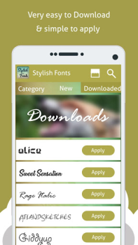 İndir Stylish Fonts Özelleştirme Android için Ekran görüntüsü 3