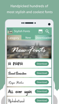 İndir Stylish Fonts Özelleştirme Android için Ekran görüntüsü 5