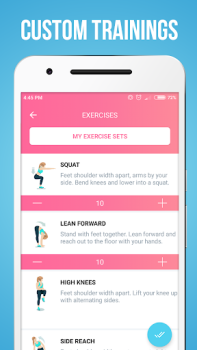 İndir Fitness For Women Sağlık & Fitness Android için Ekran görüntüsü 7