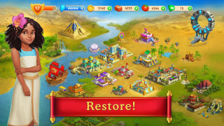 İndir Cradle of Empires: 3 in a Row Bulmaca Oyunları Android için Ekran görüntüsü 2