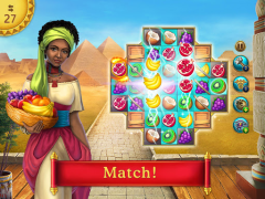İndir Cradle of Empires: 3 in a Row Bulmaca Oyunları Android için Ekran görüntüsü 6