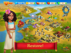 İndir Cradle of Empires: 3 in a Row Bulmaca Oyunları Android için Ekran görüntüsü 7