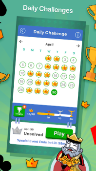 İndir Solitaire + Card Game by Zynga Kart oyunları Android için Ekran görüntüsü 2