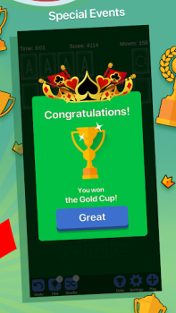 İndir Solitaire + Card Game by Zynga Kart oyunları Android için Ekran görüntüsü 3