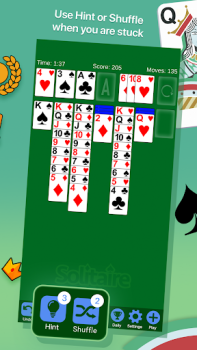 İndir Solitaire + Card Game by Zynga Kart oyunları Android için Ekran görüntüsü 4