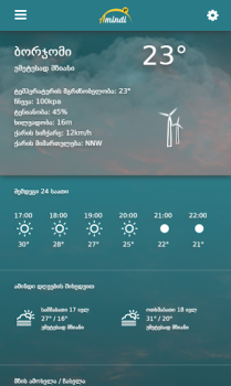 İndir Amindi.ge Hava Durumu Android için