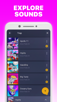 İndir Drum Pads 24 - Music Maker Müzik ve Ses Android için Ekran görüntüsü 2