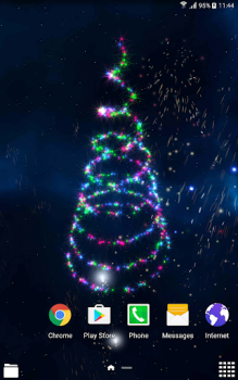 İndir 3D Christmas Tree Wallpaper Özelleştirme Android için Ekran görüntüsü 6