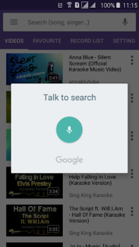 İndir Karaoke Lite: Sing & Record Eğlence Android için Ekran görüntüsü 2
