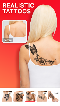 İndir Bodytune: vücut inceltme Fotoğraf Android için Ekran görüntüsü 4