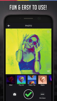 İndir Efektli Kamera Fotoğraf Android için Ekran görüntüsü 2