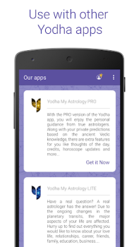 İndir Yodha My Daily Horoscope Yaşam Tarzı Android için Ekran görüntüsü 5