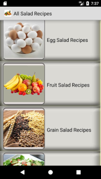 İndir All Salad Recipes Yiyecek & İçecek Android için Ekran görüntüsü 3