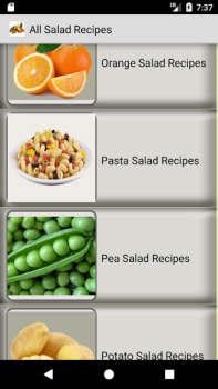 İndir All Salad Recipes Yiyecek & İçecek Android için Ekran görüntüsü 4
