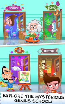 İndir Kopyacı Tom 3 - Dahi okulu Arcade Android için Ekran görüntüsü 3