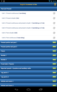 İndir English Grammar in Use Eğitim Android için Ekran görüntüsü 7
